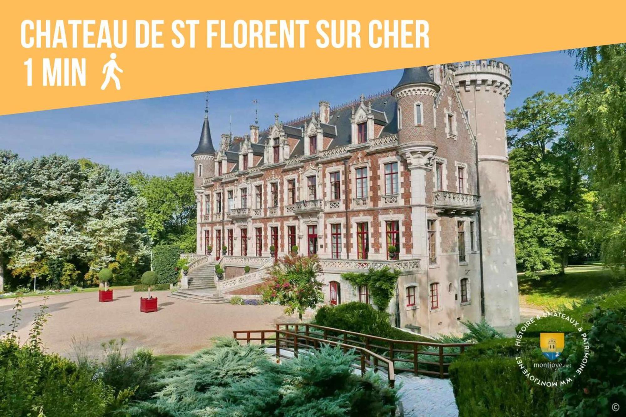 L'Escale En Amerique - Home Homy Saint-Florent-sur-Cher Exterior foto